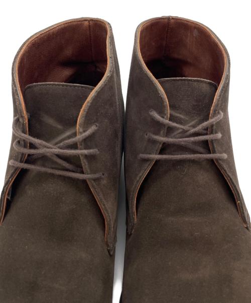 Crockett & Jones（クロケット＆ジョーンズ）Crockett & Jones (クロケット＆ジョーンズ) チャッカーブーツ ブラウン サイズ:9 1/2の古着・服飾アイテム