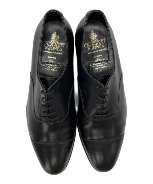 Crockett & Jones（クロケット＆ジョーンズ）Crockett & Jones (クロケット＆ジョーンズ) ストレートチップシューズ ブラック サイズ:9 1/2の古着・服飾アイテム