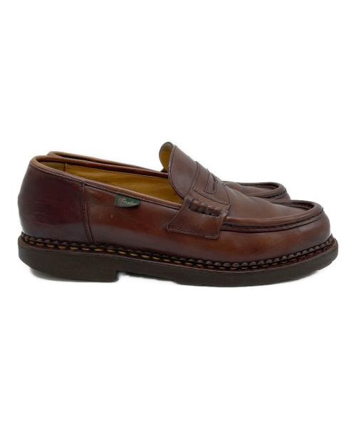 PARABOOT（パラブーツ）PARABOOT (パラブーツ) ローファー ブラウン サイズ:9 1/2の古着・服飾アイテム