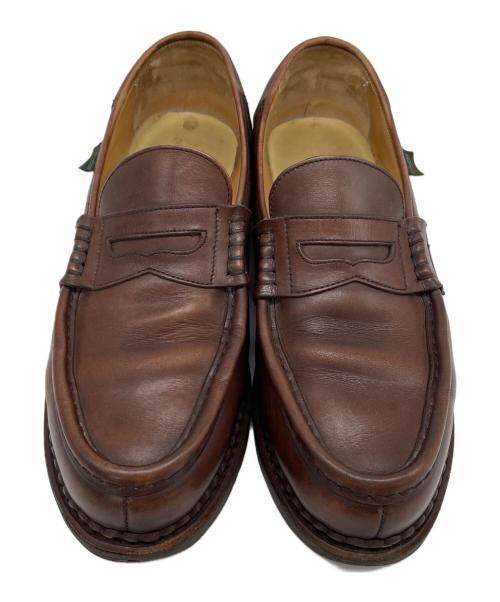 PARABOOT（パラブーツ）PARABOOT (パラブーツ) ローファー ブラウン サイズ:9 1/2の古着・服飾アイテム