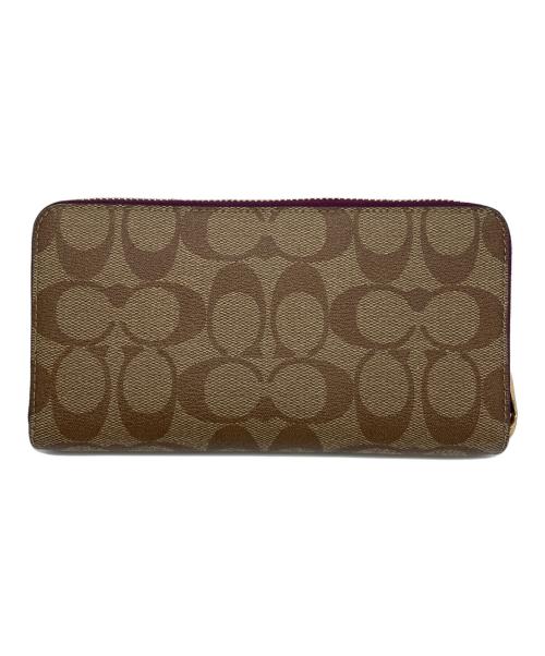 COACH（コーチ）COACH (コーチ) DISNEY (ディズニー) 長財布 ブラウンの古着・服飾アイテム