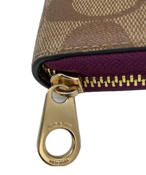 COACH（コーチ）COACH (コーチ) DISNEY (ディズニー) 長財布 ブラウンの古着・服飾アイテム