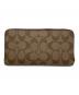 COACH (コーチ) DISNEY (ディズニー) 長財布 ブラウン：12000円