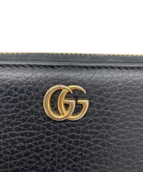 GUCCI（グッチ）GUCCI (グッチ) 長財布 ブラックの古着・服飾アイテム