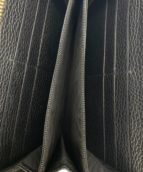 GUCCI（グッチ）GUCCI (グッチ) 長財布 ブラックの古着・服飾アイテム