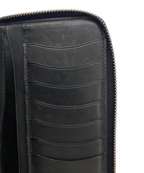 Berluti（ベルルッティ）Berluti (ベルルッティ) ラウンドファスナー長財布 パープルの古着・服飾アイテム