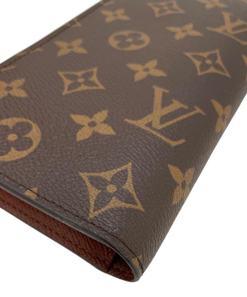 LOUIS VUITTON（ルイ ヴィトン）LOUIS VUITTON (ルイ ヴィトン) ポルトフォイユ ブラザ ブラウンの古着・服飾アイテム