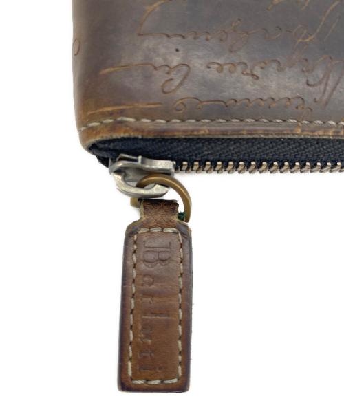 Berluti（ベルルッティ）Berluti (ベルルッティ) コンパクトウォレット ブラウンの古着・服飾アイテム