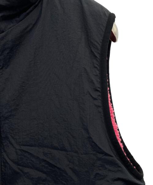 stussy（ステューシー）stussy (ステューシー) ボアベスト ブラック×ピンク サイズ:Ｌの古着・服飾アイテム