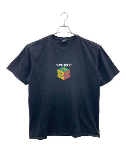 stussy（ステューシー）stussy (ステューシー) 半袖カットソー ブラック サイズ:Lの古着・服飾アイテム