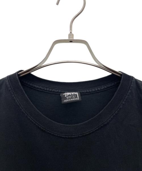 stussy（ステューシー）stussy (ステューシー) 半袖カットソー ブラック サイズ:Lの古着・服飾アイテム