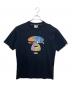 Aape BY A BATHING APE（エーエイプ バイ アベイシングエイプ）の古着「半袖カットソー」｜ブラック