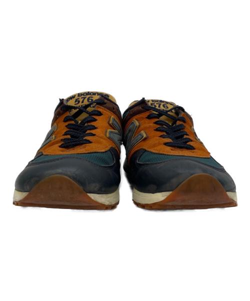 NEW BALANCE（ニューバランス）NEW BALANCE (ニューバランス) YARD PACK スニーカー ブラウン×グリーン サイズ:44の古着・服飾アイテム
