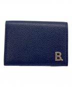 BALENCIAGAバレンシアガ）の古着「3つ折り財布」｜ネイビー