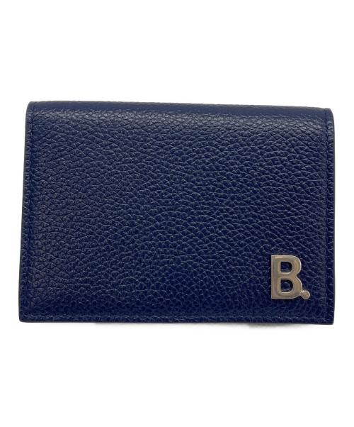 BALENCIAGA（バレンシアガ）BALENCIAGA (バレンシアガ) 3つ折り財布 ネイビーの古着・服飾アイテム