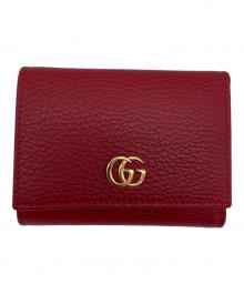 GUCCI（グッチ）の古着「3つ折り財布」｜レッド
