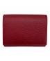 GUCCI (グッチ) 3つ折り財布 レッド：23000円