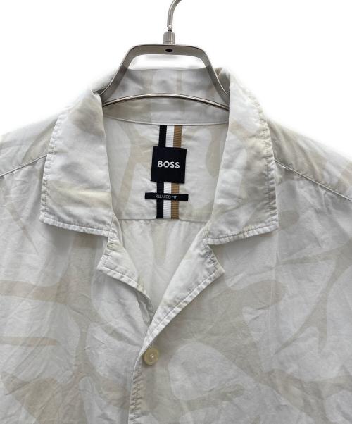 BOSS（ボス）BOSS (ボス) 半袖シャツ ベージュ サイズ:Mの古着・服飾アイテム