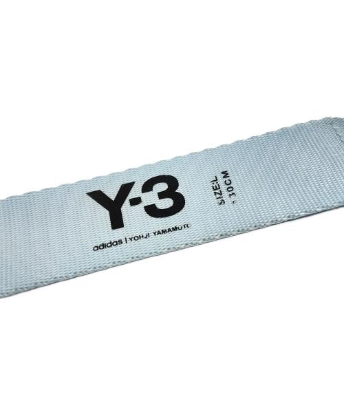 Y-3（ワイスリー）Y-3 (ワイスリー) Y-3 ベルト スカイブルーの古着・服飾アイテム