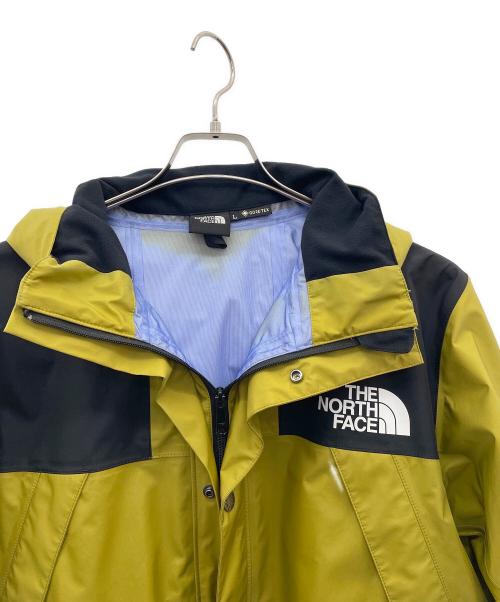 THE NORTH FACE（ザ ノース フェイス）THE NORTH FACE (ザ ノース フェイス) マウンテンパーカー イエロー×ブラック サイズ:Lの古着・服飾アイテム