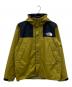 THE NORTH FACE（ザ ノース フェイス）の古着「マウンテンパーカー」｜イエロー×ブラック