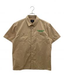 HUF（ハフ）の古着「半袖シャツ」｜ベージュ