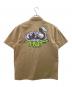 HUF (ハフ) 半袖シャツ ベージュ サイズ:L：4000円