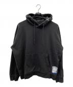 in・stru(men-tal).×Maison MIHARA YASUHIROインストルメンタル×メゾン ミハラ ヤスヒロ）の古着「プルオーバーパーカー」｜グレー