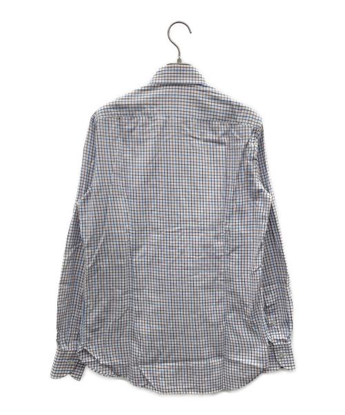 BEAMS F（ビームスエフ）BEAMS F (ビームスエフ) 長袖シャツ ブルー サイズ:14.5-37の古着・服飾アイテム