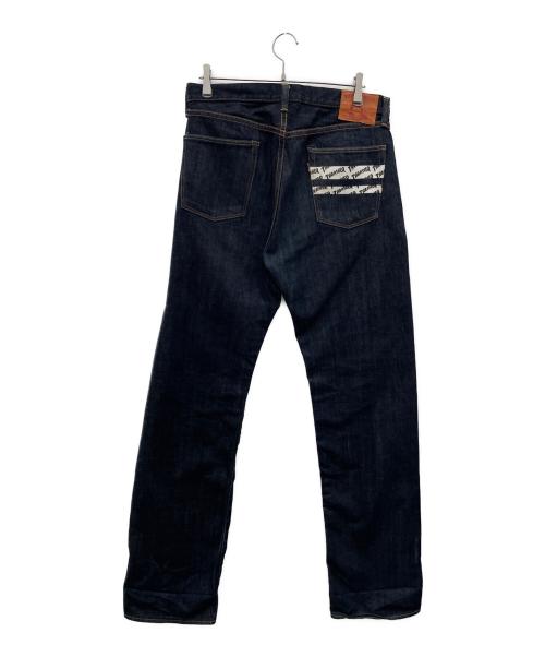 MOMOTARO JEANS（桃太郎ジーンズ）MOMOTARO JEANS (桃太郎ジーンズ) THRASHER (スラッシャー) デニムパンツ インディゴ サイズ: 86cm (W34)の古着・服飾アイテム