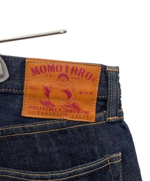 MOMOTARO JEANS（桃太郎ジーンズ）MOMOTARO JEANS (桃太郎ジーンズ) THRASHER (スラッシャー) デニムパンツ インディゴ サイズ: 86cm (W34)の古着・服飾アイテム