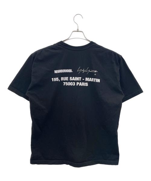 NEIGHBORHOOD（ネイバーフッド）NEIGHBORHOOD (ネイバーフッド) YOHJI YAMAMOTO (ヨウジヤマモト) 半袖カットソー ブラック サイズ:Ｌの古着・服飾アイテム