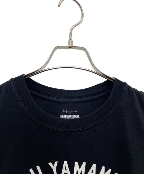 NEIGHBORHOOD（ネイバーフッド）NEIGHBORHOOD (ネイバーフッド) YOHJI YAMAMOTO (ヨウジヤマモト) 半袖カットソー ブラック サイズ:Ｌの古着・服飾アイテム