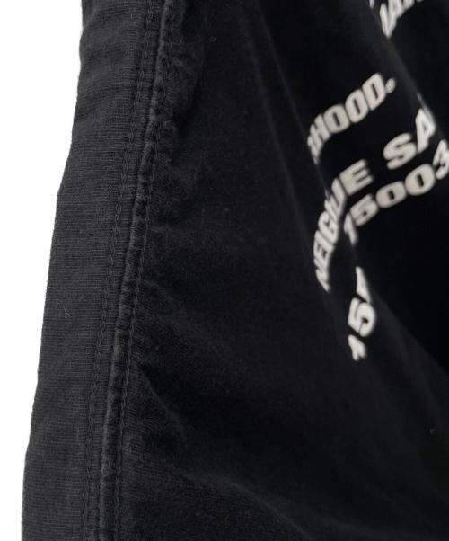 NEIGHBORHOOD（ネイバーフッド）NEIGHBORHOOD (ネイバーフッド) YOHJI YAMAMOTO (ヨウジヤマモト) 半袖カットソー ブラック サイズ:Ｌの古着・服飾アイテム