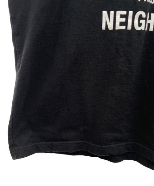 NEIGHBORHOOD（ネイバーフッド）NEIGHBORHOOD (ネイバーフッド) YOHJI YAMAMOTO (ヨウジヤマモト) 半袖カットソー ブラック サイズ:Ｌの古着・服飾アイテム