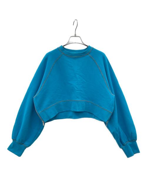 MAISON SPECIAL（メゾンスペシャル）MAISON SPECIAL (メゾンスペシャル) スウェット ブルー サイズ:ＦＲＥＥの古着・服飾アイテム
