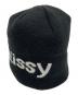 stussy（ステューシー）の古着「HELVETICA JACQUARD BEANIE」｜ブラック