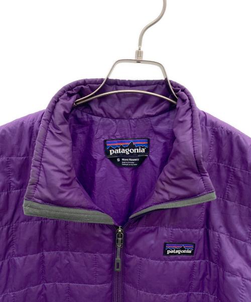 Patagonia（パタゴニア）Patagonia (パタゴニア) ナノパフジャケット パープル サイズ:Ｓの古着・服飾アイテム
