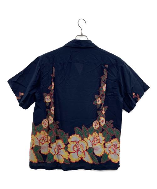 Sun Surf（サンサーフ）Sun Surf (サンサーフ) アロハシャツ ネイビー サイズ:Ｌの古着・服飾アイテム