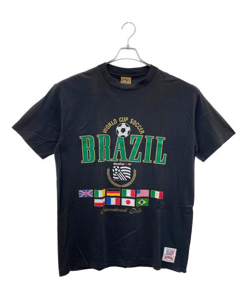 ブラジル代表（ブラジル代表）ブラジル代表 (ブラジル代表) Nutmeg Mills (ナツメグミルズ) サポーターグッズ サイズ:Ｌの古着・服飾アイテム
