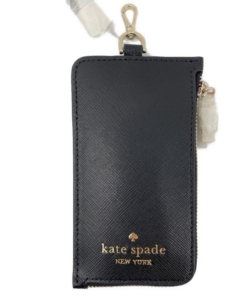 Kate Spade（ケイトスペード）Kate Spade (ケイトスペード) カードケース ブラック 未使用品の古着・服飾アイテム