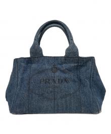 PRADA（プラダ）の古着「カナバ」｜ブルー