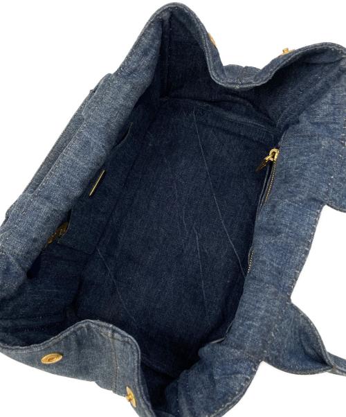 PRADA（プラダ）PRADA (プラダ) カナバ ブルーの古着・服飾アイテム