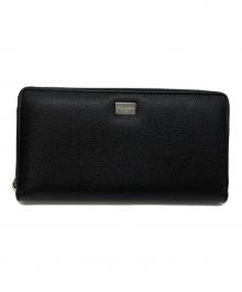 DOLCE & GABBANA（ドルチェ＆ガッバーナ）の古着「長財布」｜ブラック