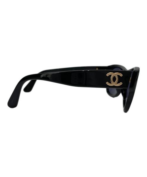 CHANEL（シャネル）CHANEL (シャネル) ココマークサングラス ブラックの古着・服飾アイテム