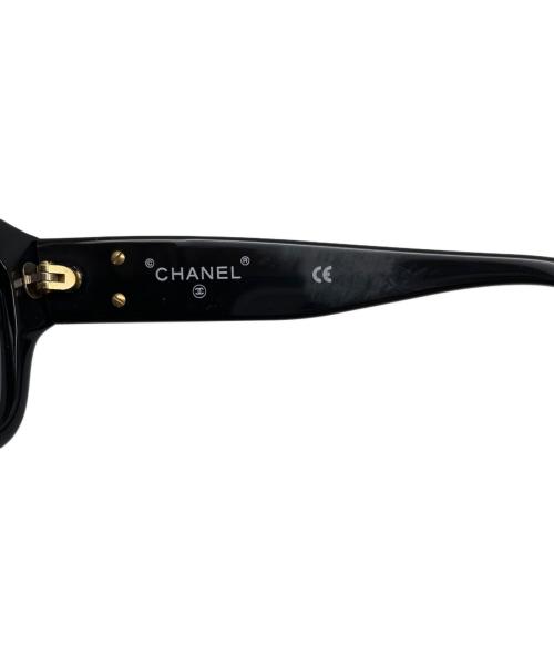 CHANEL（シャネル）CHANEL (シャネル) ココマークサングラス ブラックの古着・服飾アイテム