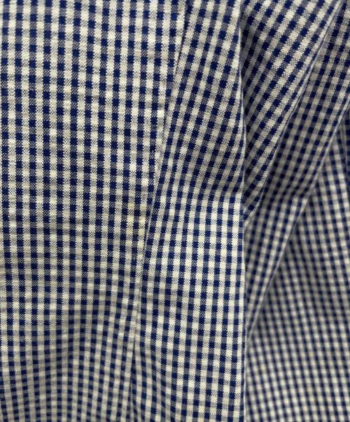BURBERRY BLACK LABEL（バーバリーブラックレーベル）BURBERRY BLACK LABEL (バーバリーブラックレーベル) シアサッカーテーラードジャケット ブルー×ホワイト サイズ:Ｌ 未使用品の古着・服飾アイテム