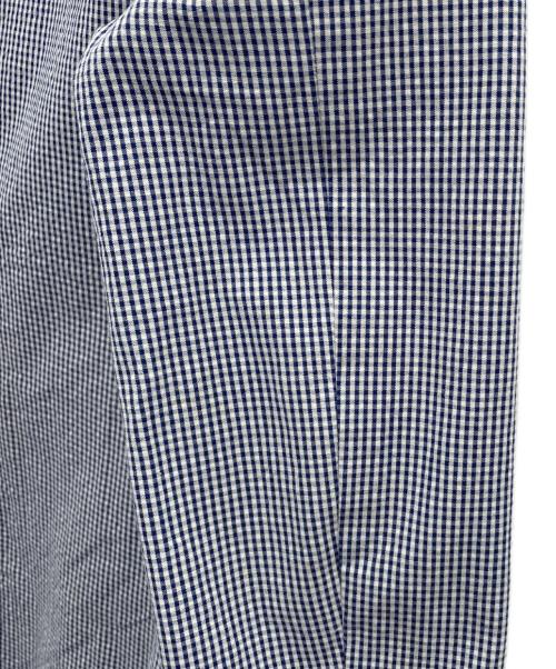 BURBERRY BLACK LABEL（バーバリーブラックレーベル）BURBERRY BLACK LABEL (バーバリーブラックレーベル) シアサッカーテーラードジャケット ブルー×ホワイト サイズ:Ｌ 未使用品の古着・服飾アイテム
