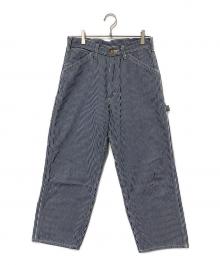LEE×EDWIN（リー×エドウィン）の古着「DUNGAREES PAINTER PANTS(ダンガリーズペインターパンツ)」｜ブルー×ホワイト