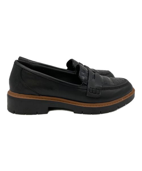 CLARKS（クラークス）CLARKS (クラークス) ローファー ブラック サイズ:23.5㎝の古着・服飾アイテム